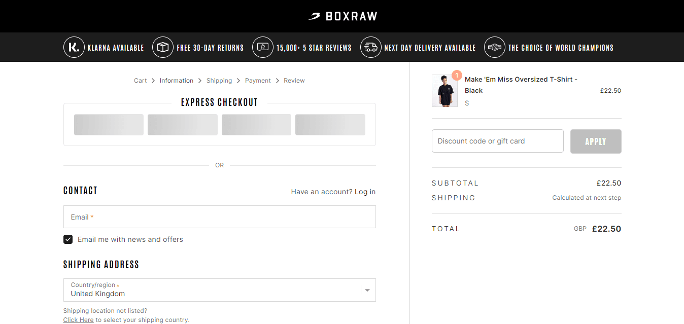 How to apply Boxraw coupon code